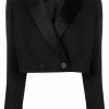 Alexander McQueen cropped double-breasted blazer