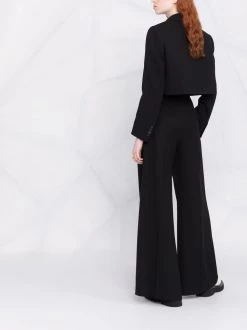 Alexander McQueen cropped double-breasted blazer