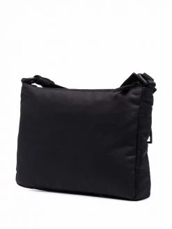 Alexander McQueen logo-patch messenger bag