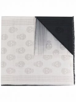 Alexander McQueen Signature Skull print scarf