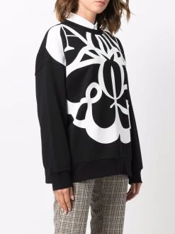 Alexander McQueen Exploded Seal logo-print sweatshirt