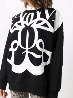 Alexander McQueen Exploded Seal logo-print sweatshirt