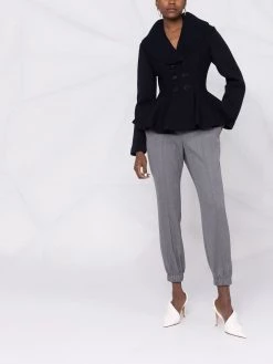 Alexander McQueen fitted double-breasted jacket