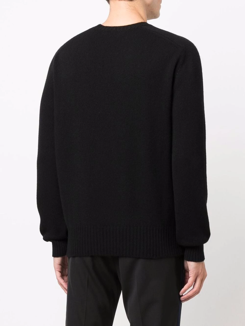 Outlet โ Alexander McQueen Skull embroidered cashmere jumper ๐ 4 Alexander McQueen skull-embroidered cashmere jumper