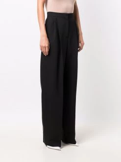 Discount ⌛ Alexander McQueen Wide leg tailored trousers ✔️ 7 Alexander McQueen wide-leg tailored trousers