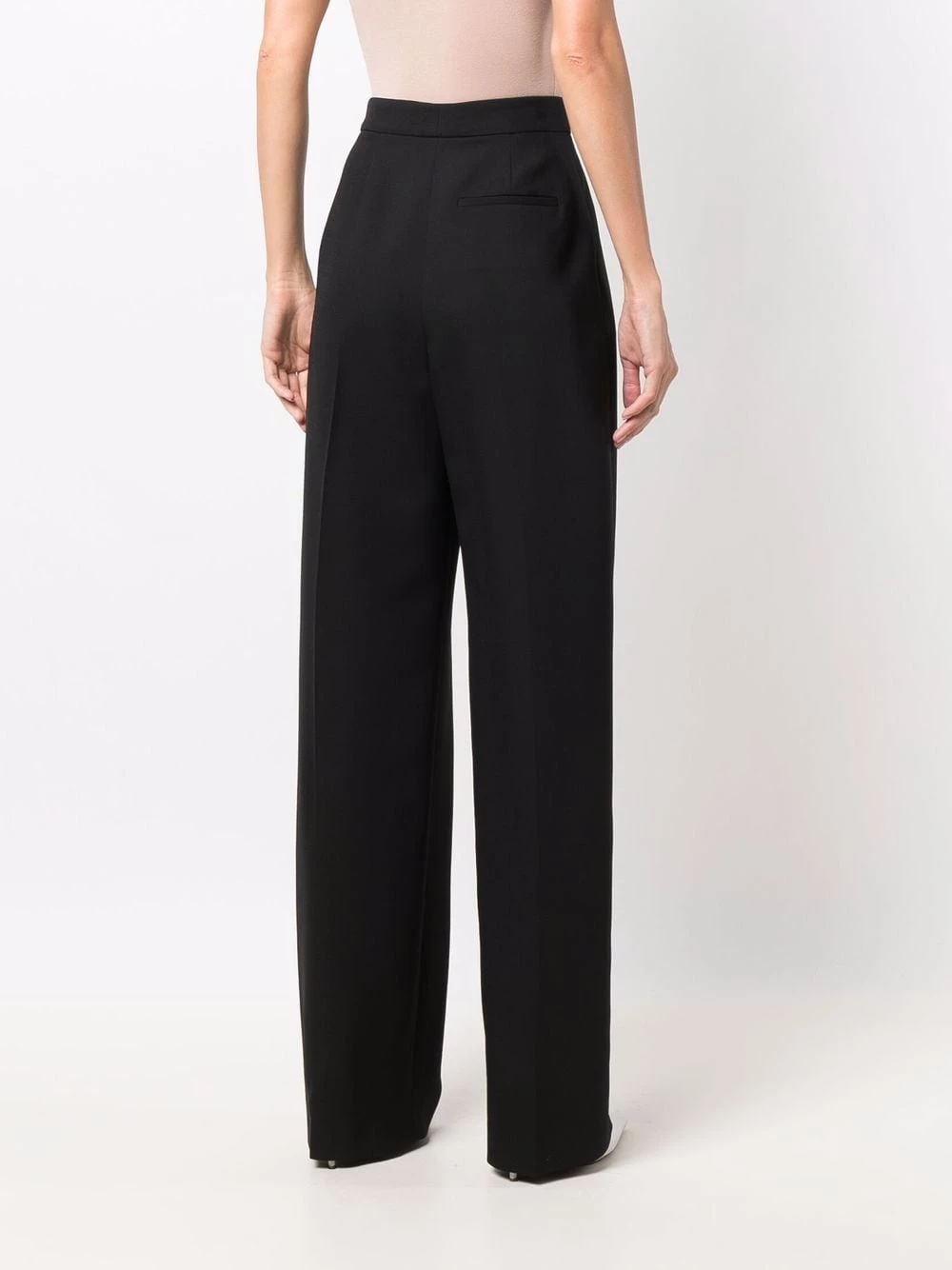 Discount ⌛ Alexander McQueen Wide leg tailored trousers ✔️ 4 Alexander McQueen wide-leg tailored trousers