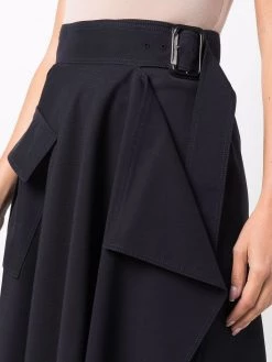 Alexander McQueen belted waist skirt