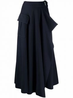 Alexander McQueen belted waist skirt