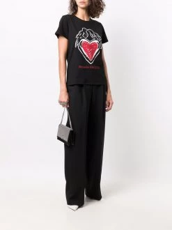 Alexander McQueen logo crew-neck T-shirt