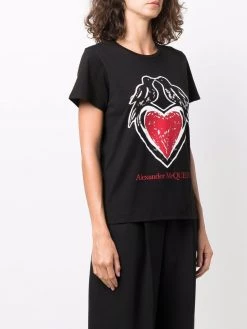 Alexander McQueen logo crew-neck T-shirt