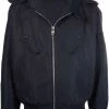 Alexander McQueen hooded bomber jacket