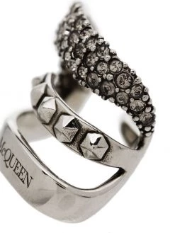 Alexander McQueen Punk studded ear cuff