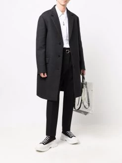 Alexander McQueen dropped shoulder poplin shirt