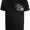 Alexander McQueen skull logo-embroidered short-sleeve T-shirt