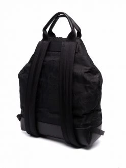 Alexander McQueen skull-jacquard zipped backpack