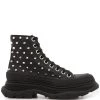 Alexander McQueen stud-embellished high-top sneakers