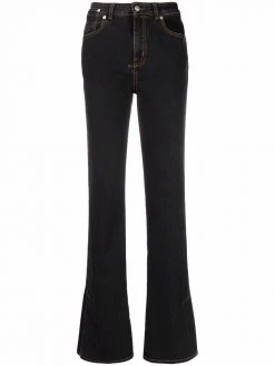 Alexander McQueen narrow bootcut denim jeans