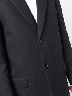Alexander McQueen single-breasted button-front coat