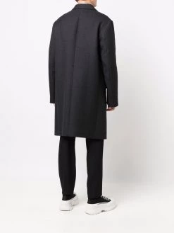 Alexander McQueen single-breasted button-front coat