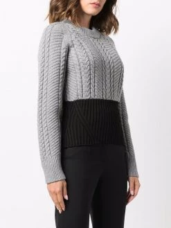 Alexander McQueen cable-knit jumper