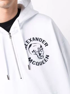 Alexander McQueen skull-print hoodie
