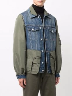 Budget ✨ Alexander McQueen Panelled denim jacket 💯 7 Alexander McQueen panelled denim jacket
