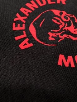 Alexander McQueen logo skull-print shorts