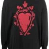 Alexander McQueen heart-print sweatshirt