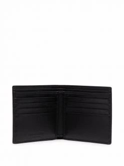 Alexander McQueen skull-print leather wallet