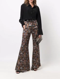 Alexander McQueen long-sleeve silk shirt