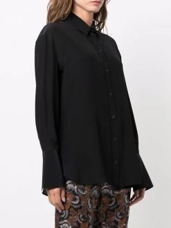 Alexander McQueen long-sleeve silk shirt