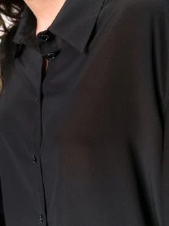 Alexander McQueen long-sleeve silk shirt