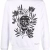 Alexander McQueen graphic-print long-sleeve sweatshirt