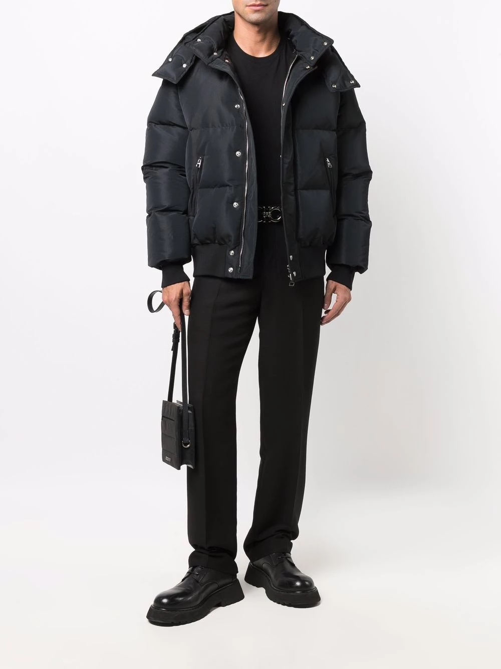 Budget ๐ฏ Alexander McQueen Hooded padded jacket โค๏ธ 2 Alexander McQueen hooded padded jacket