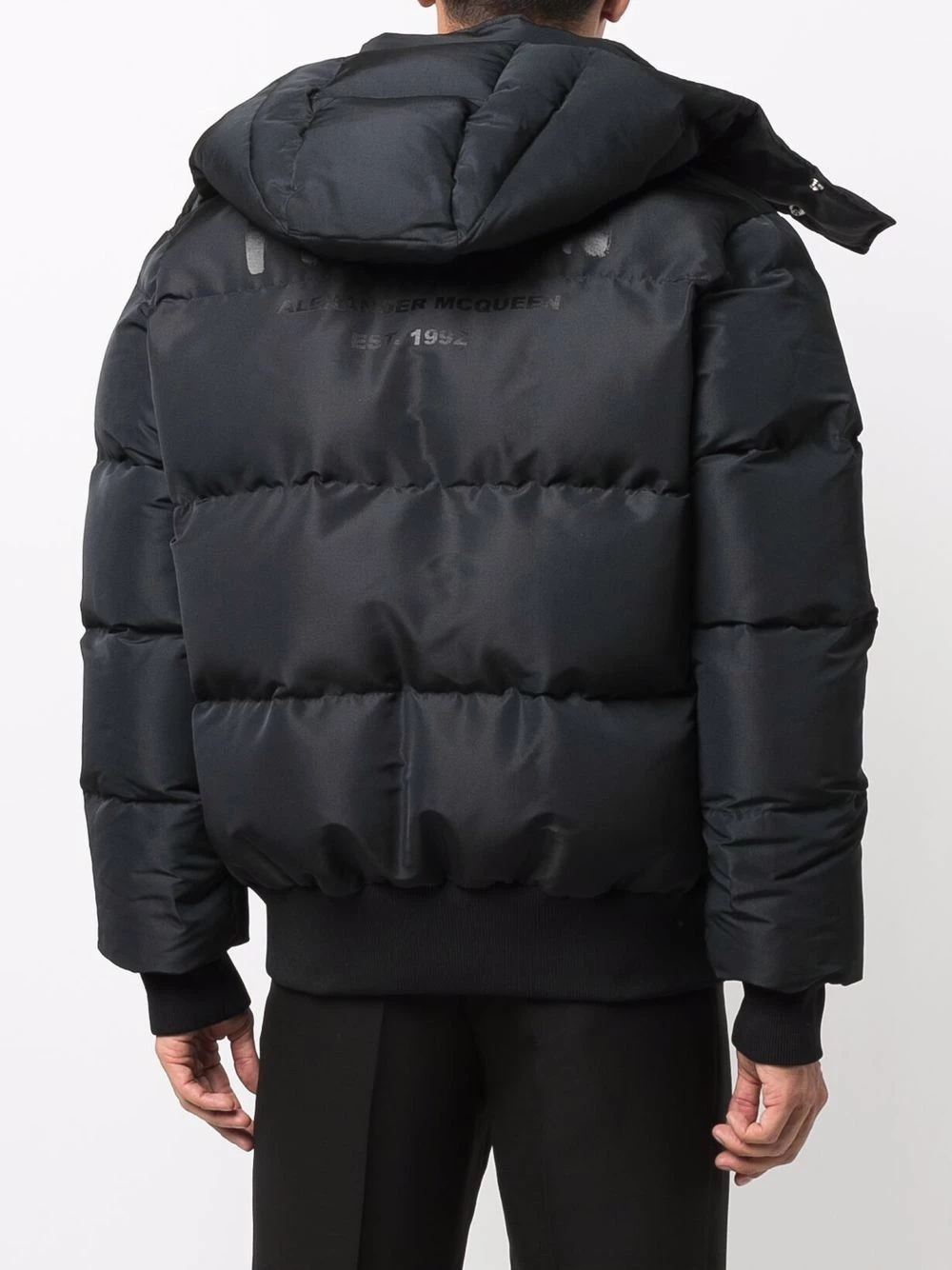 Budget ๐ฏ Alexander McQueen Hooded padded jacket โค๏ธ 4 Alexander McQueen hooded padded jacket