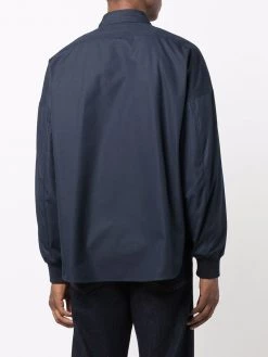 Alexander McQueen flap-pocket cotton shirt