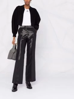 Alexander McQueen puff-sleeve cropped jacket