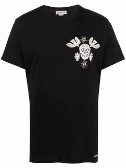 Alexander McQueen skull-print cotton T-shirt