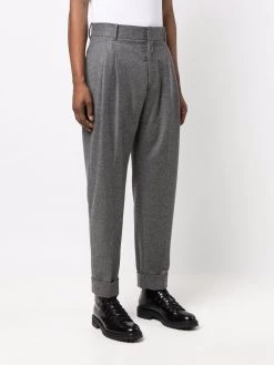 Top 10 ๐ฏ Alexander McQueen Tailored tapered wool trousers ๐งจ 9 Alexander McQueen tailored tapered wool trousers