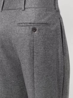 Top 10 ๐ฏ Alexander McQueen Tailored tapered wool trousers ๐งจ 11 Alexander McQueen tailored tapered wool trousers