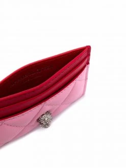 Alexander McQueen Skull charm cardholder wallet