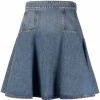 Alexander McQueen flared denim skirt