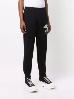 Alexander McQueen skull-motif track pants
