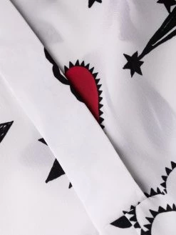 Alexander McQueen graphic-print shirt dress