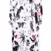 Alexander McQueen graphic-print shirt dress