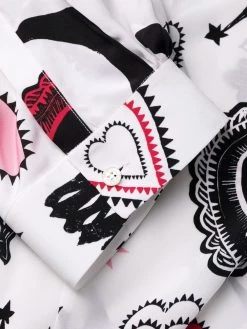 Alexander McQueen graphic-print shirt dress