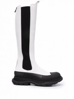 Alexander McQueen Tread Slick zipped boots