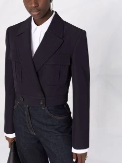 Alexander McQueen cropped tailored jacket