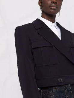 Alexander McQueen cropped tailored jacket