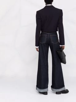 Alexander McQueen cropped tailored jacket